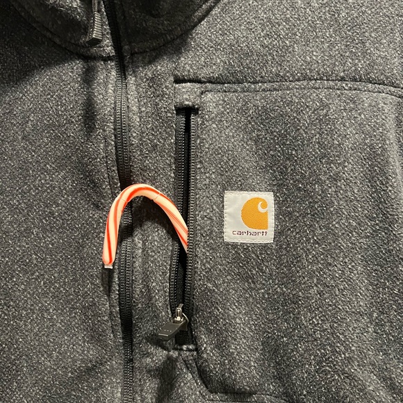 Carhartt Jacket Black Zip Up M - Picture 4 of 9